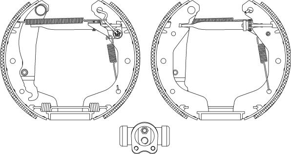 Textar 84044903 - Kit freno, freni a tamburo www.autoricambit.com