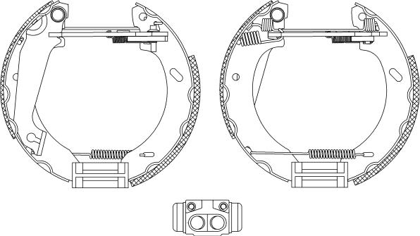 Textar 84043801 - Kit freno, freni a tamburo www.autoricambit.com