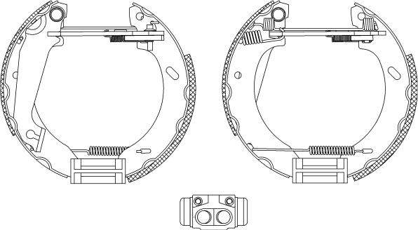 Textar 84043802 - Kit freno, freni a tamburo www.autoricambit.com