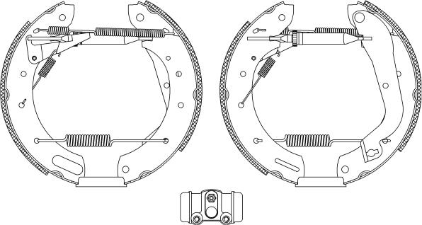 Textar 84055801 - Kit freno, freni a tamburo www.autoricambit.com