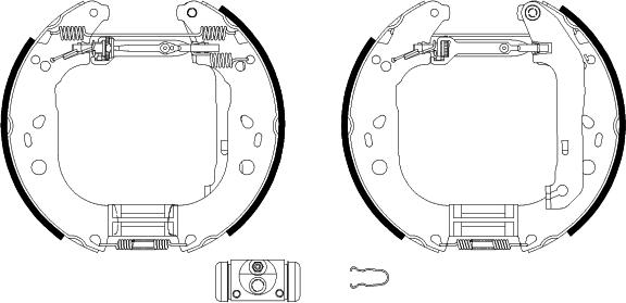 Textar 84064900 - Kit freno, freni a tamburo www.autoricambit.com