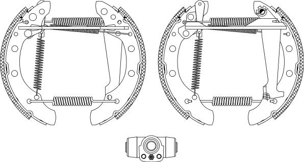 Textar 84018301 - Kit freno, freni a tamburo www.autoricambit.com