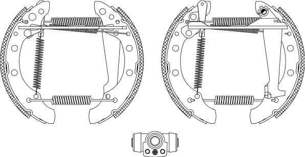 Textar 84018302 - Kit freno, freni a tamburo www.autoricambit.com