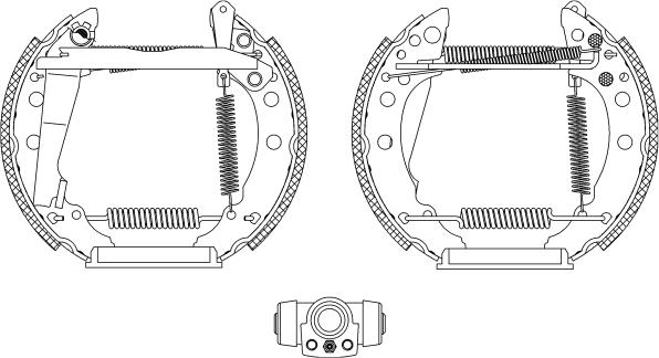 Textar 84018202 - Kit freno, freni a tamburo www.autoricambit.com