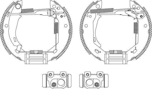 Textar 84031807 - Kit freno, freni a tamburo www.autoricambit.com