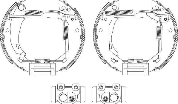 Textar 84031201 - Kit freno, freni a tamburo www.autoricambit.com