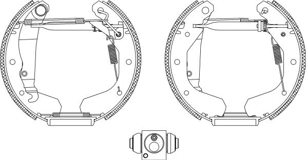 Textar 84033101 - Kit freno, freni a tamburo www.autoricambit.com