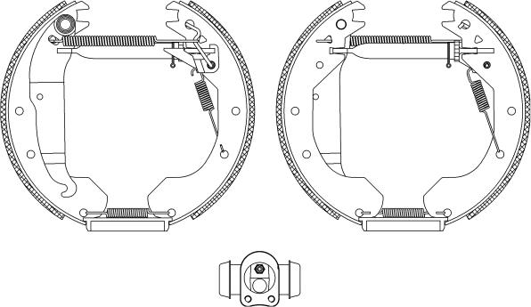 Textar 84033200 - Kit freno, freni a tamburo www.autoricambit.com