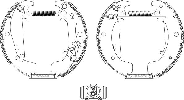 Textar 84029700 - Kit freno, freni a tamburo www.autoricambit.com