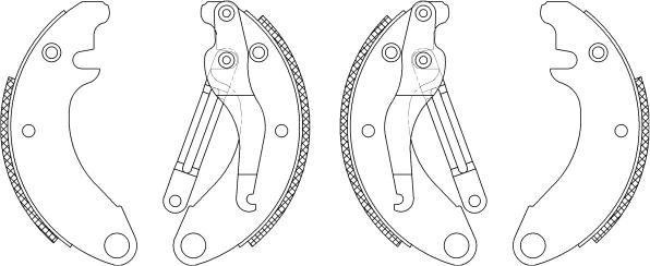 Textar 83000600 - Kit freno, freni a tamburo www.autoricambit.com