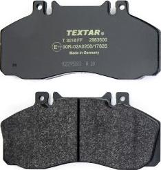 Textar 2983506 - Kit pastiglie freno, Freno a disco www.autoricambit.com