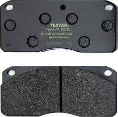 Textar 2930201 - Kit pastiglie freno, Freno a disco www.autoricambit.com