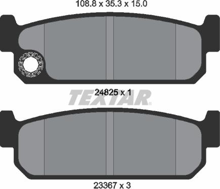 Textar 2482501 - Kit pastiglie freno, Freno a disco www.autoricambit.com