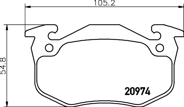 Textar 2097405 - Kit pastiglie freno, Freno a disco www.autoricambit.com