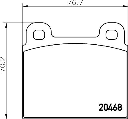 Textar 2046801 - Kit pastiglie freno, Freno a disco www.autoricambit.com