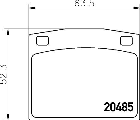 Textar 2048501 - Kit pastiglie freno, Freno a disco www.autoricambit.com