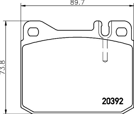 Textar 2039201 - Kit pastiglie freno, Freno a disco www.autoricambit.com