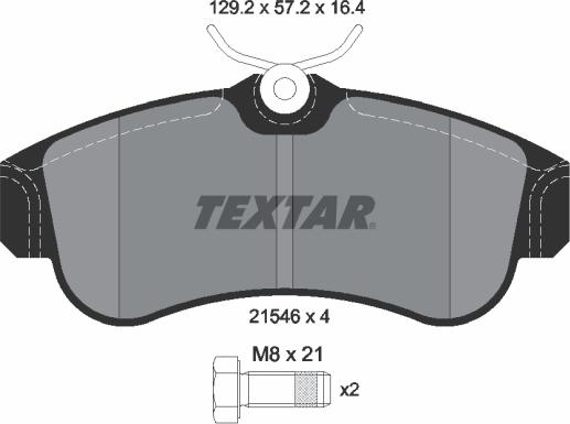 Textar 89003200 - Kit freno, Freno a disco www.autoricambit.com