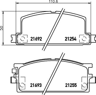 Textar 2125401 - Kit pastiglie freno, Freno a disco www.autoricambit.com