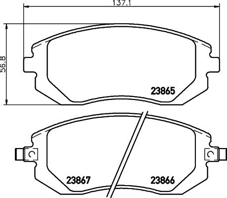 Textar 2386504 - Kit pastiglie freno, Freno a disco www.autoricambit.com