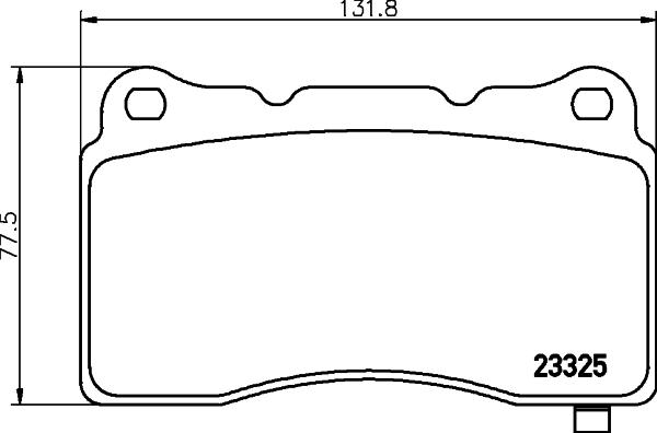 Textar 2332505 - Kit pastiglie freno, Freno a disco www.autoricambit.com