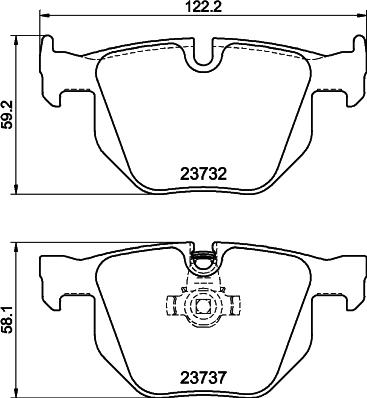 Textar 2373207 - Kit pastiglie freno, Freno a disco www.autoricambit.com