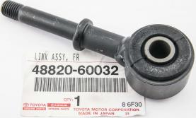 TOYOTA 48820-60032 - Asta/Puntone, Stabilizzatore www.autoricambit.com