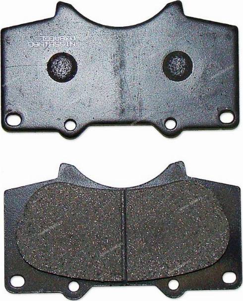 TOYOTA 04465-60270 - Kit pastiglie freno, Freno a disco www.autoricambit.com