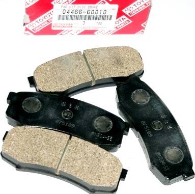 TOYOTA 04466-60010 - Kit pastiglie freno, Freno a disco www.autoricambit.com