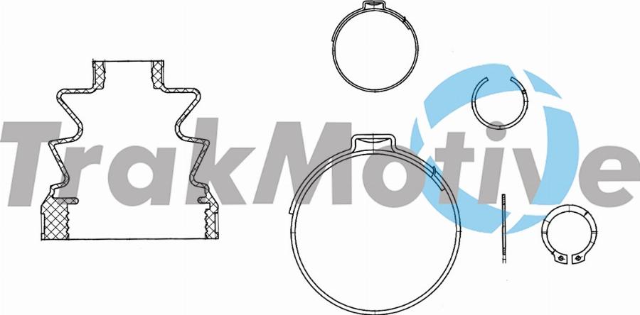 TrakMotive 50-0528 - Cuffia, Semiasse www.autoricambit.com