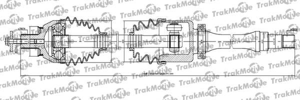 TrakMotive 30-1141 - Albero motore/Semiasse www.autoricambit.com