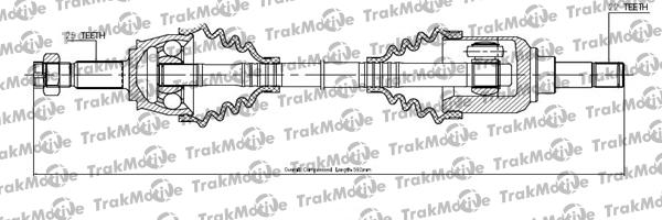 TrakMotive 30-1125 - Albero motore/Semiasse www.autoricambit.com