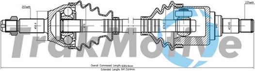 TrakMotive 30-1736 - Albero motore/Semiasse www.autoricambit.com