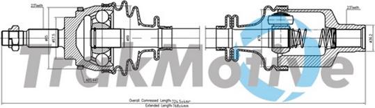 TrakMotive 30-1737 - Albero motore/Semiasse www.autoricambit.com