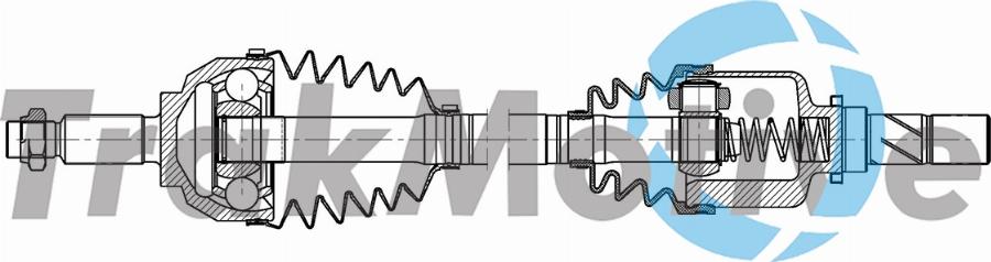 TrakMotive 30-2236 - Albero motore/Semiasse www.autoricambit.com