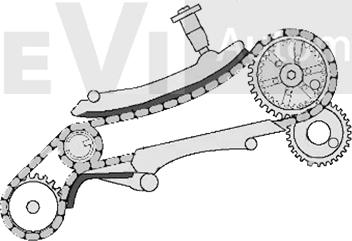 Trevi Automotive KC1004 - Kit catena distribuzione www.autoricambit.com