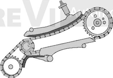 Trevi Automotive KC1002 - Kit catena distribuzione www.autoricambit.com