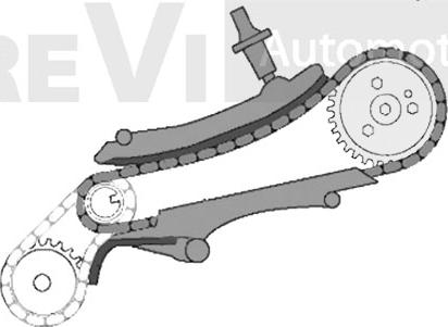 Trevi Automotive KC1015 - Kit catena distribuzione www.autoricambit.com