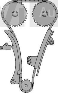 Trevi Automotive KC1025 - Kit catena distribuzione www.autoricambit.com