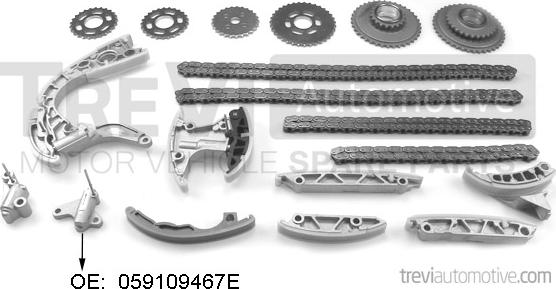 Trevi Automotive KC1152 - Kit catena distribuzione www.autoricambit.com