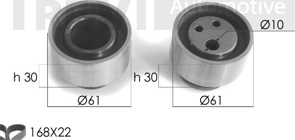 Trevi Automotive KD1062 - Kit cinghie dentate www.autoricambit.com