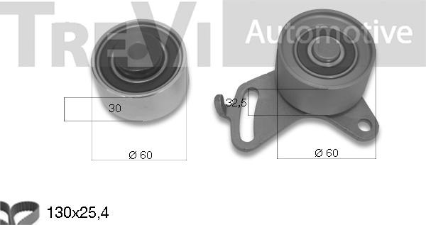 Trevi Automotive KD1138 - Kit cinghie dentate www.autoricambit.com