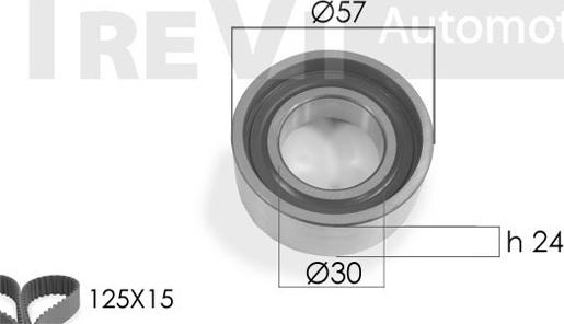 Trevi Automotive KD1205 - Kit cinghie dentate www.autoricambit.com