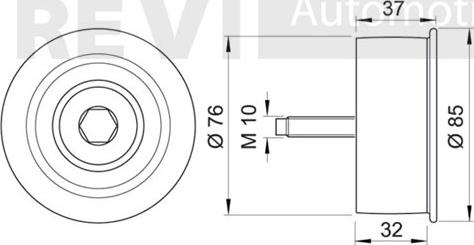 Trevi Automotive TA1789 - Galoppino/Guidacinghia, Cinghia Poly-V www.autoricambit.com