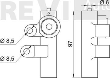 Trevi Automotive TD1670 - Smorzatore vibrazioni, Cinghia dentata www.autoricambit.com