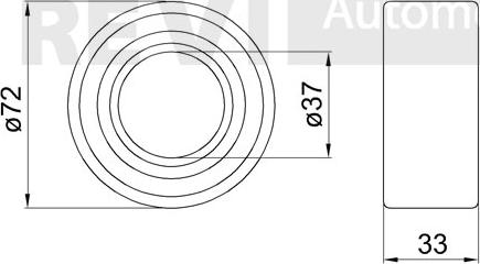 Trevi Automotive WB1967 - Kit cuscinetto ruota www.autoricambit.com