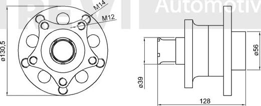 Trevi Automotive WB1591 - Kit cuscinetto ruota www.autoricambit.com