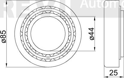 Trevi Automotive WB1501 - Kit cuscinetto ruota www.autoricambit.com