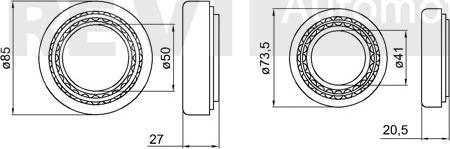 Trevi Automotive WB1502 - Kit cuscinetto ruota www.autoricambit.com