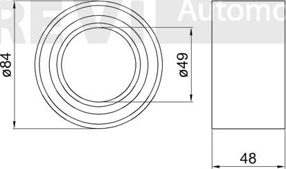 Trevi Automotive WB1728 - Kit cuscinetto ruota www.autoricambit.com